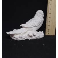 Гипсовая фигурка для раскрашивания. Хвиляста папуга